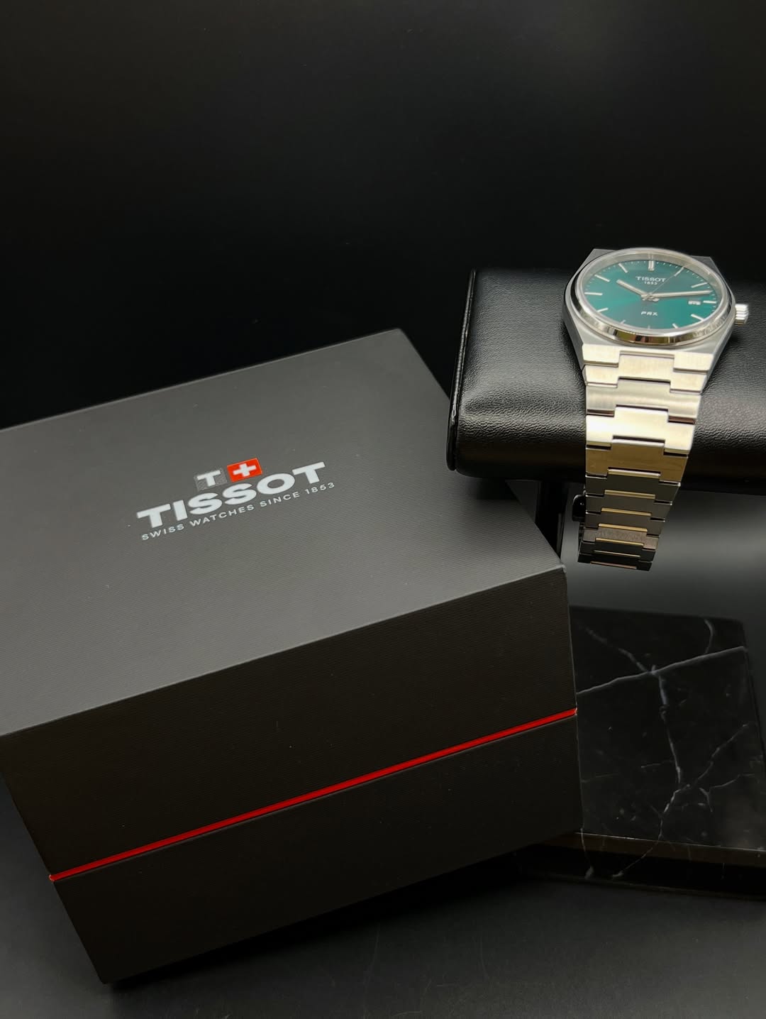 PRX GREEN DIAL QUARTZ MOVEMENT 40MM