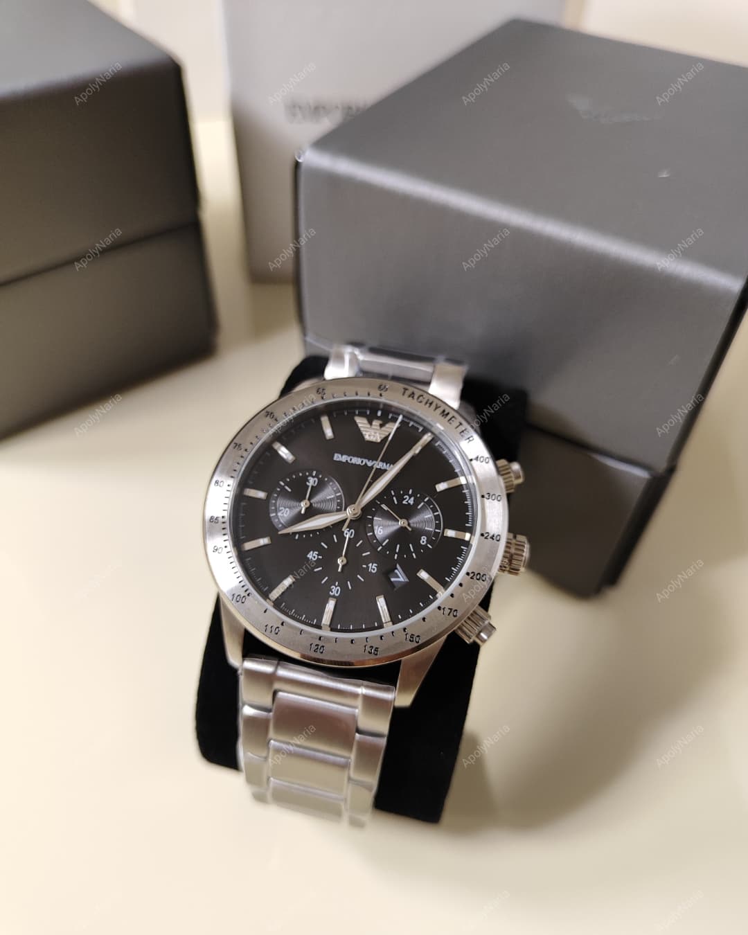 Emporio Armani AR11241 Men’s Stainless Steel Quartz Watch