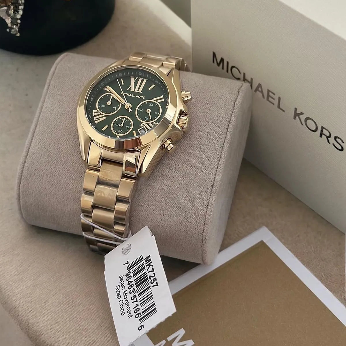 Michael Kors MK7257 Bradshaw with Green Dial