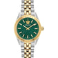 Versace V-Code Lady Quartz Watch, PVD Gold, Green, 36 mm, VE8I00424