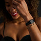 Fossil Raquel Three-Hand Date Black Stainless Steel Watch 23mm ES5385
