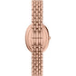 Emporio armani AR11775 mother of pearl oval dial rose gold 34mm ladies watch