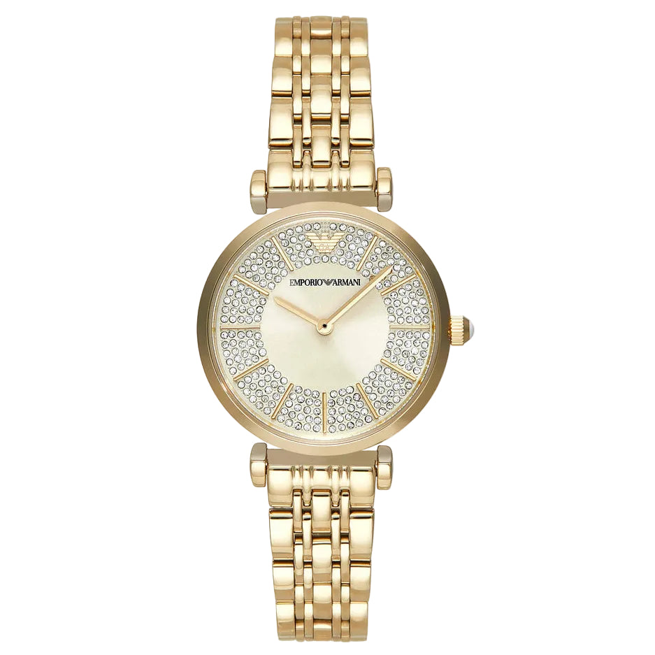 Emporio Armani Women's Dress Watch with Stainless Steel Band AR11608