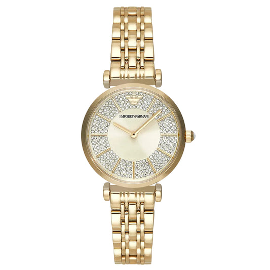 Emporio Armani Women's Dress Watch with Stainless Steel Band AR11608
