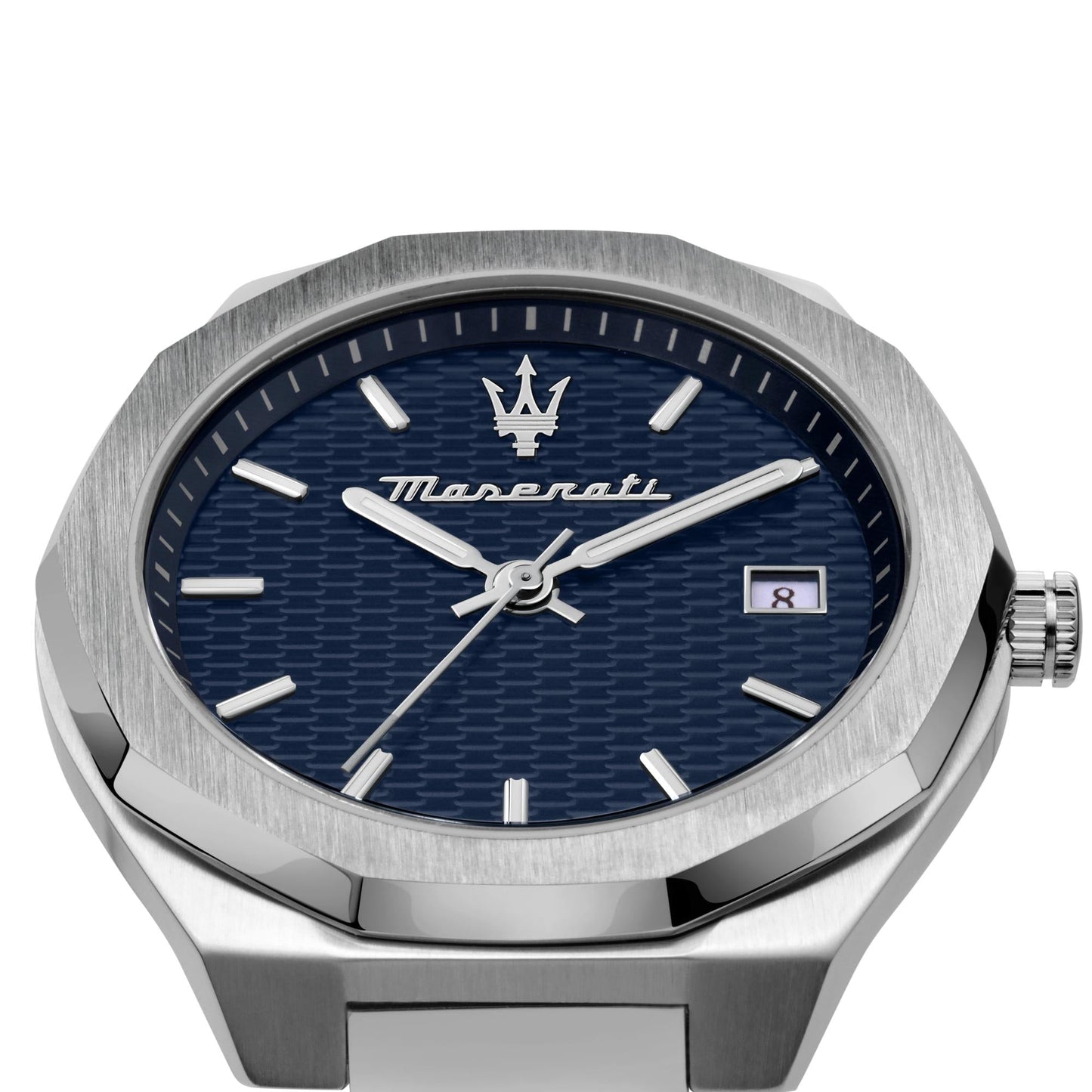 Maserati Stile Quartz Watch Blue 42 mm Mineral crystal R8853142006