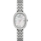 Emporio Armani Women's Watch, Silver/White Mother of Pearl AR11706