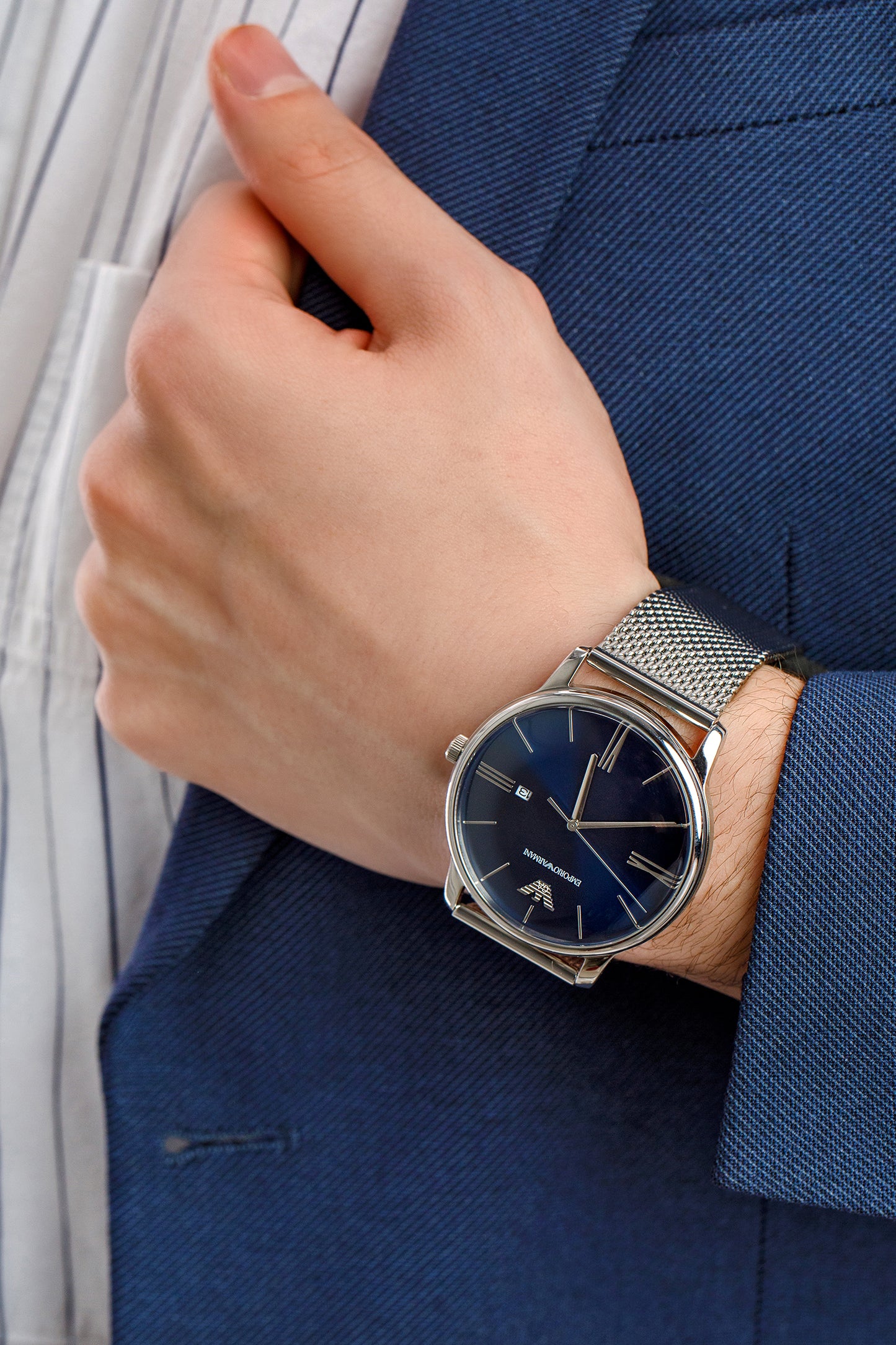 Emporio Armani Watch For Men AR11571 blue dial