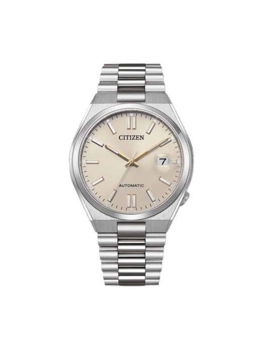 Citizen Tsuyosa Automatic NJ0151-88W with a champagne dial and steel bracelet 40mm