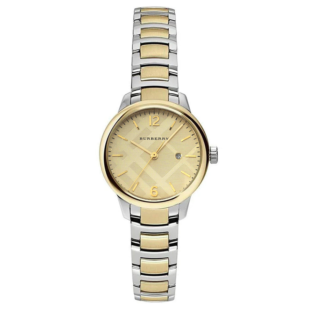 Burberry Ladies Watch Swiss Classic Two Tone 32mm BU10118
