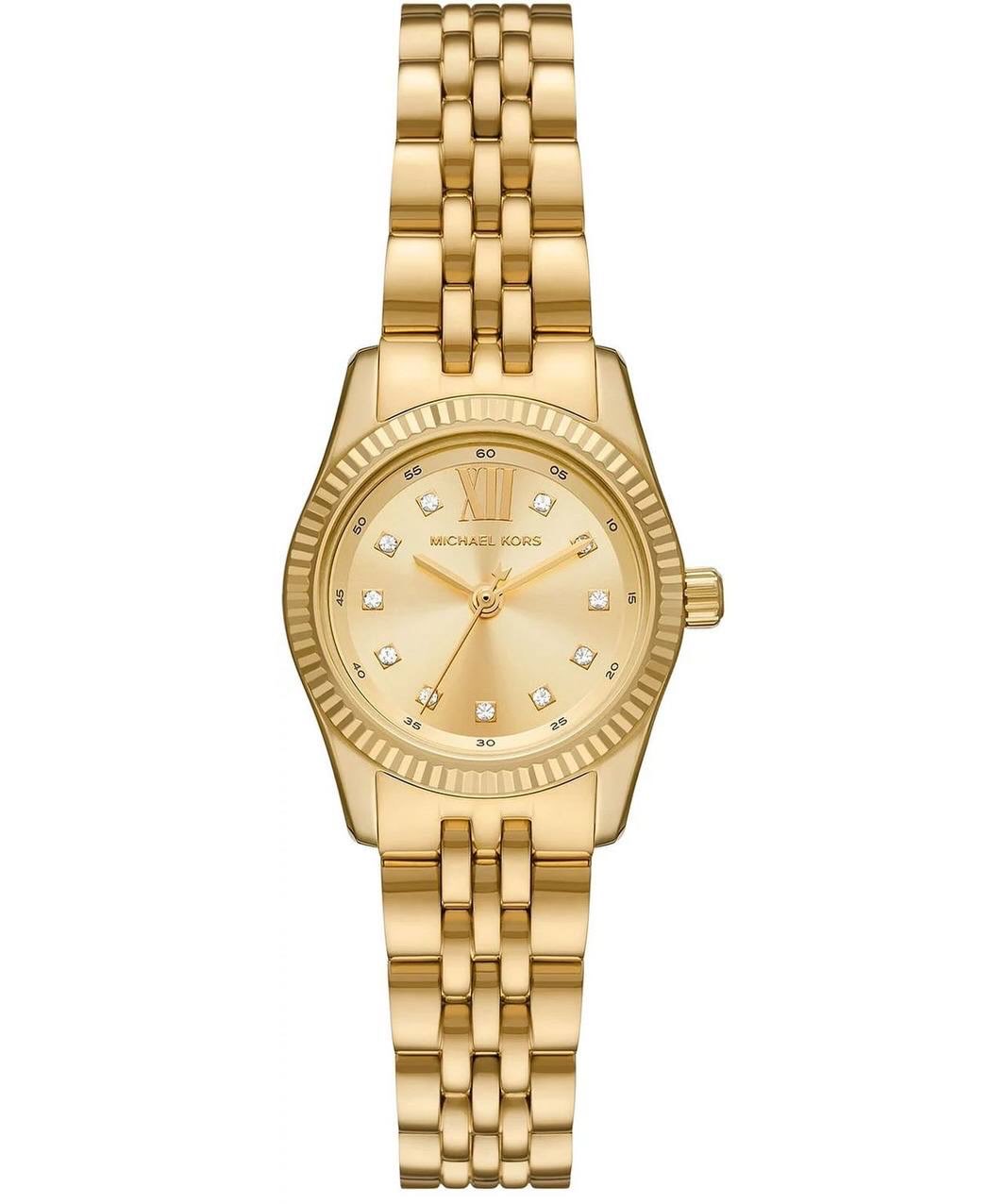 Michael Kors MK4741 Lexington Gold-Tone Stainless Steel Watch