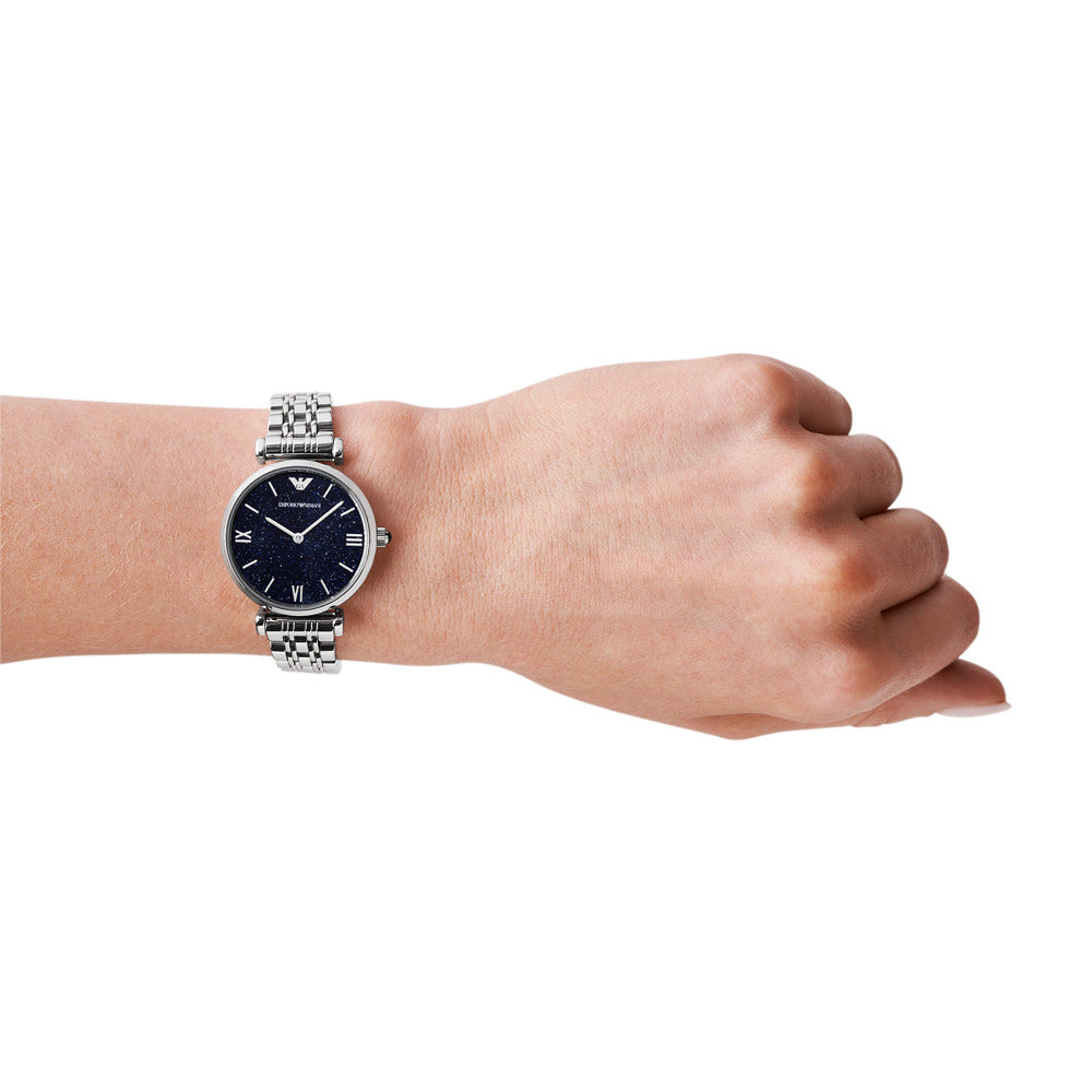 Emporio Armani AR11091 Women’s Two-Hand Stainless Steel Watch