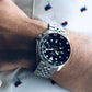 Seiko Men's SSK001K1 Sports Black Dial GMT Watch