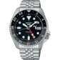Seiko Men's SSK001K1 Sports Black Dial GMT Watch
