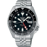 Seiko Men's SSK001K1 Sports Black Dial GMT Watch