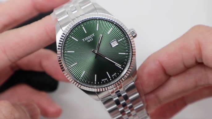 TISSOT BALLADE GREEN DIAL QUARTZ MOVEMENT 40MM