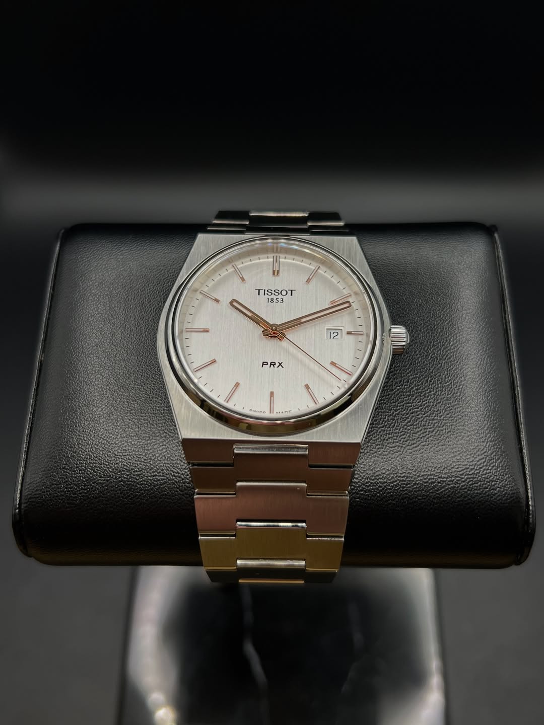 PRX WHITE DIAL QUARTZ MOVEMENT 40MM