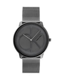 Calvin Klein Iconic Grey Mesh Unisex Watch - 25200030