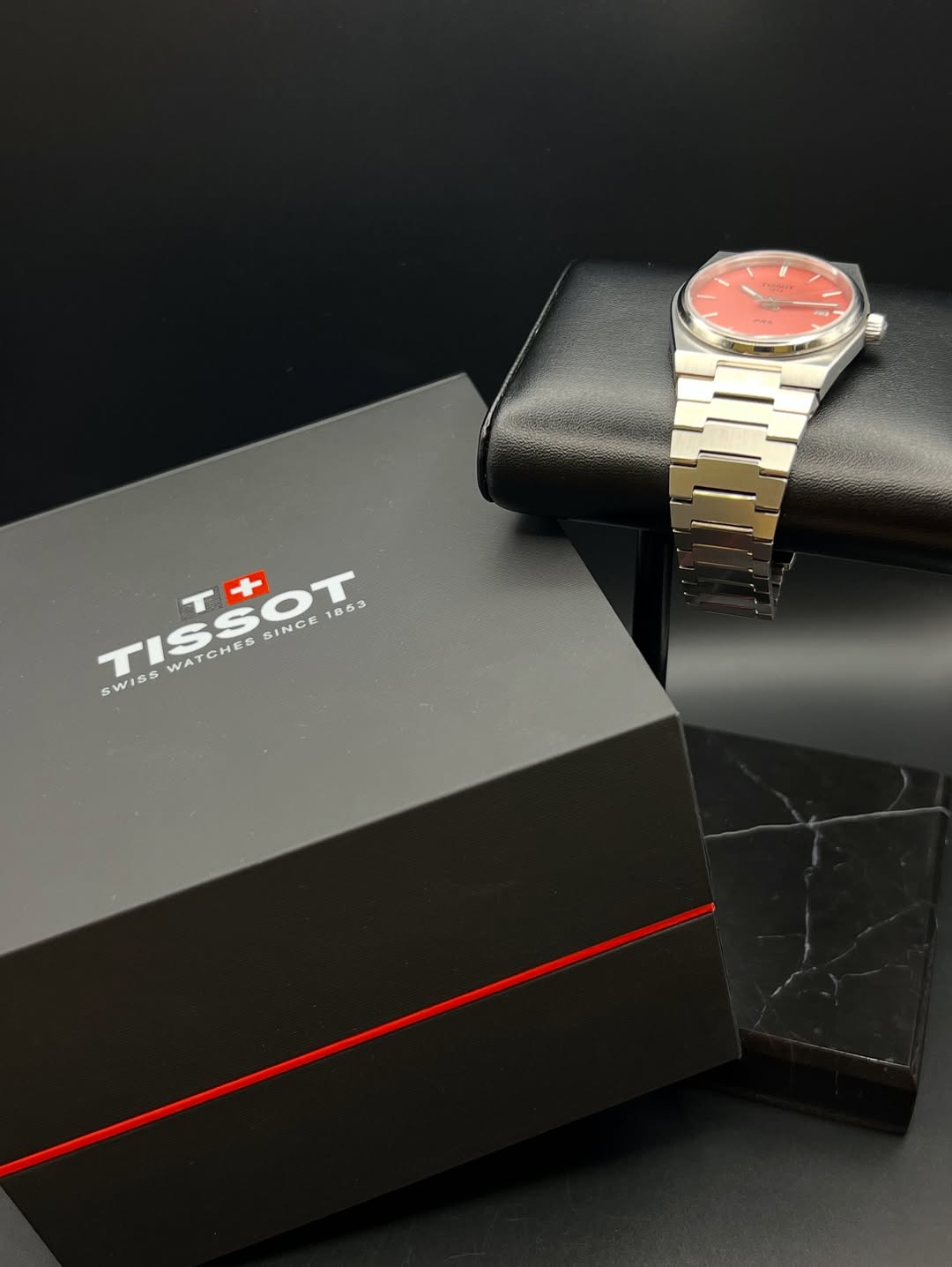 PRX PINK DIAL QUARTZ MOVEMENT 35MM