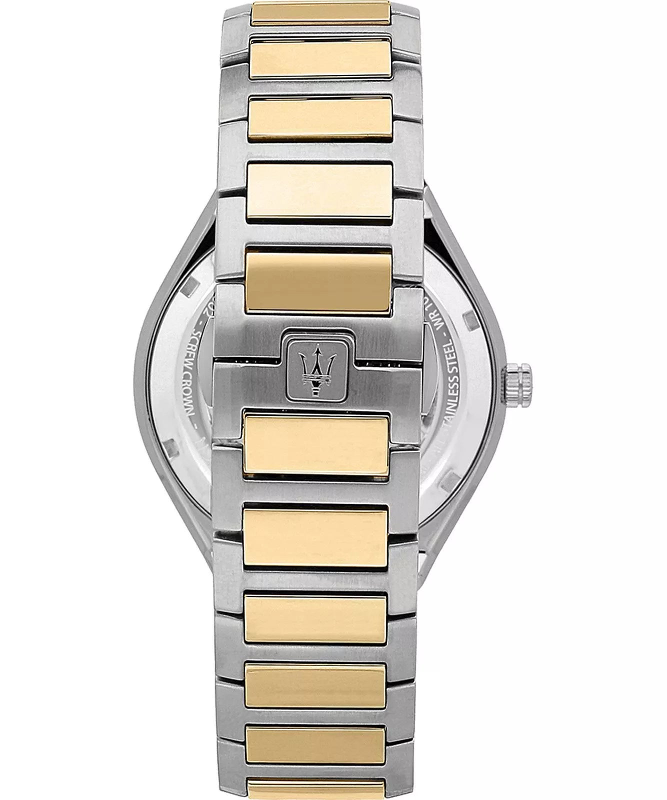 Maserati Stile Two Tone Men's Blue Dial Watch R8853142008