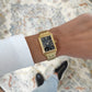 Fossil Raquel Three-Hand Date Gold-Tone Stainless Steel Watch 23mm ES5434