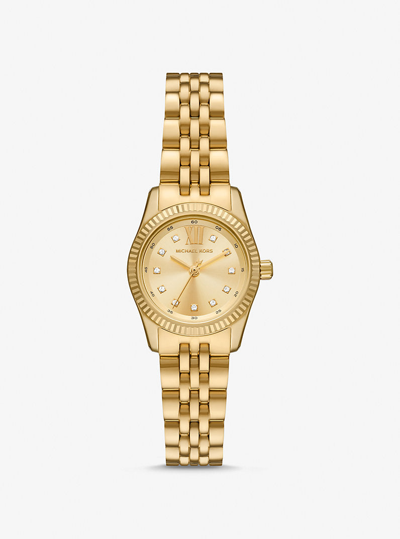 Michael Kors MK4741 Lexington Gold-Tone Stainless Steel Watch