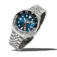 RARE New Seiko 5 Sports Special Edition Velocity Blue GMT Men's Watch SSK045K1