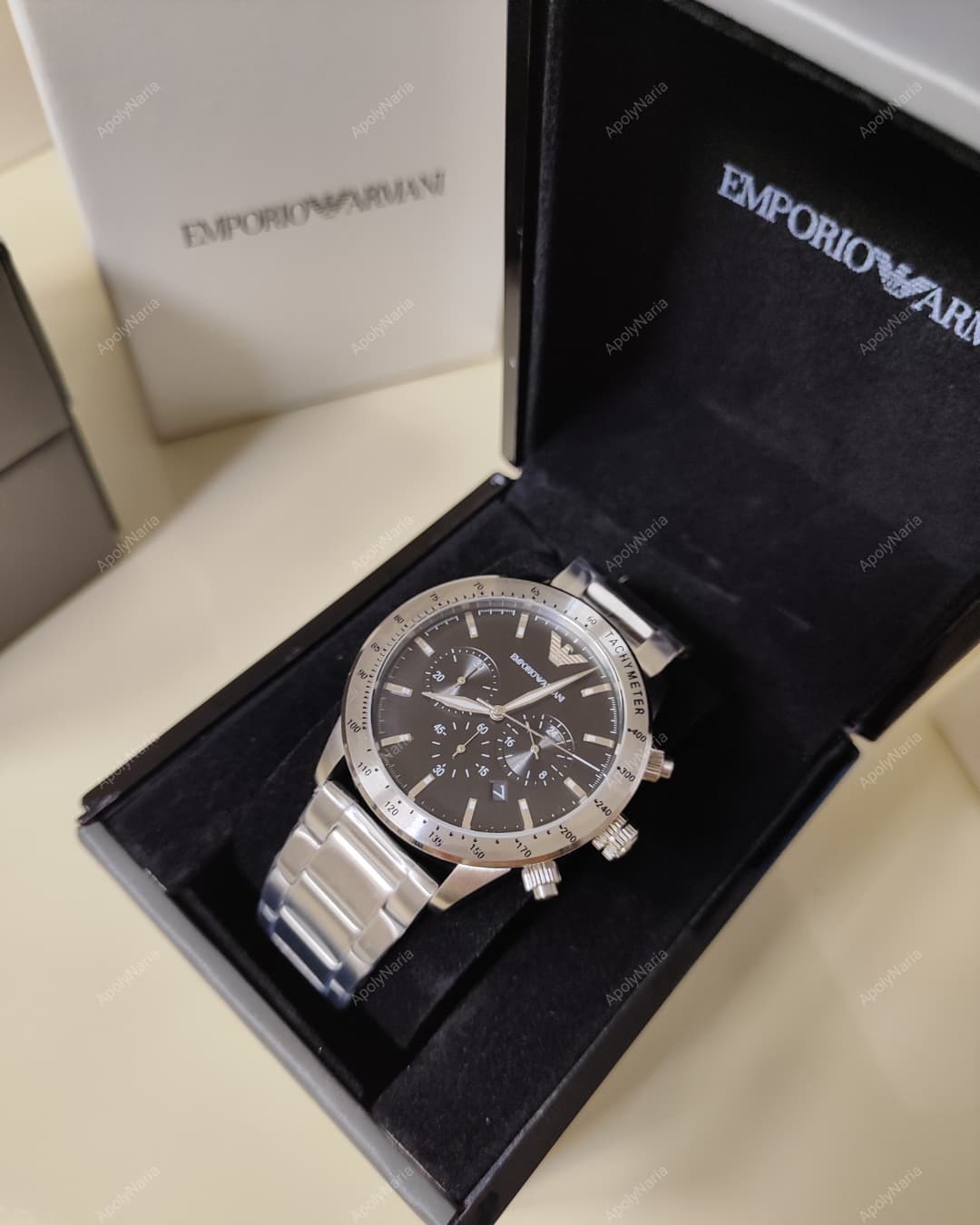 Emporio Armani AR11241 Men’s Stainless Steel Quartz Watch